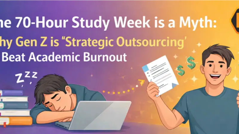 The 70-Hour Study Week is a Myth: Why Gen Z is ‘Strategic Outsourcing’ to Beat Academic Burnout