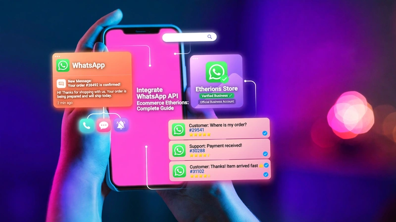 Integrate WhatsApp API Ecommerce Etherions: Complete Guide